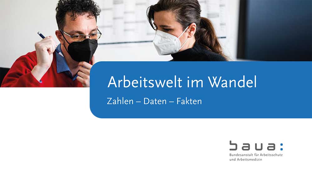 Titel der Publikation "Arbeitswelt im Wandel".